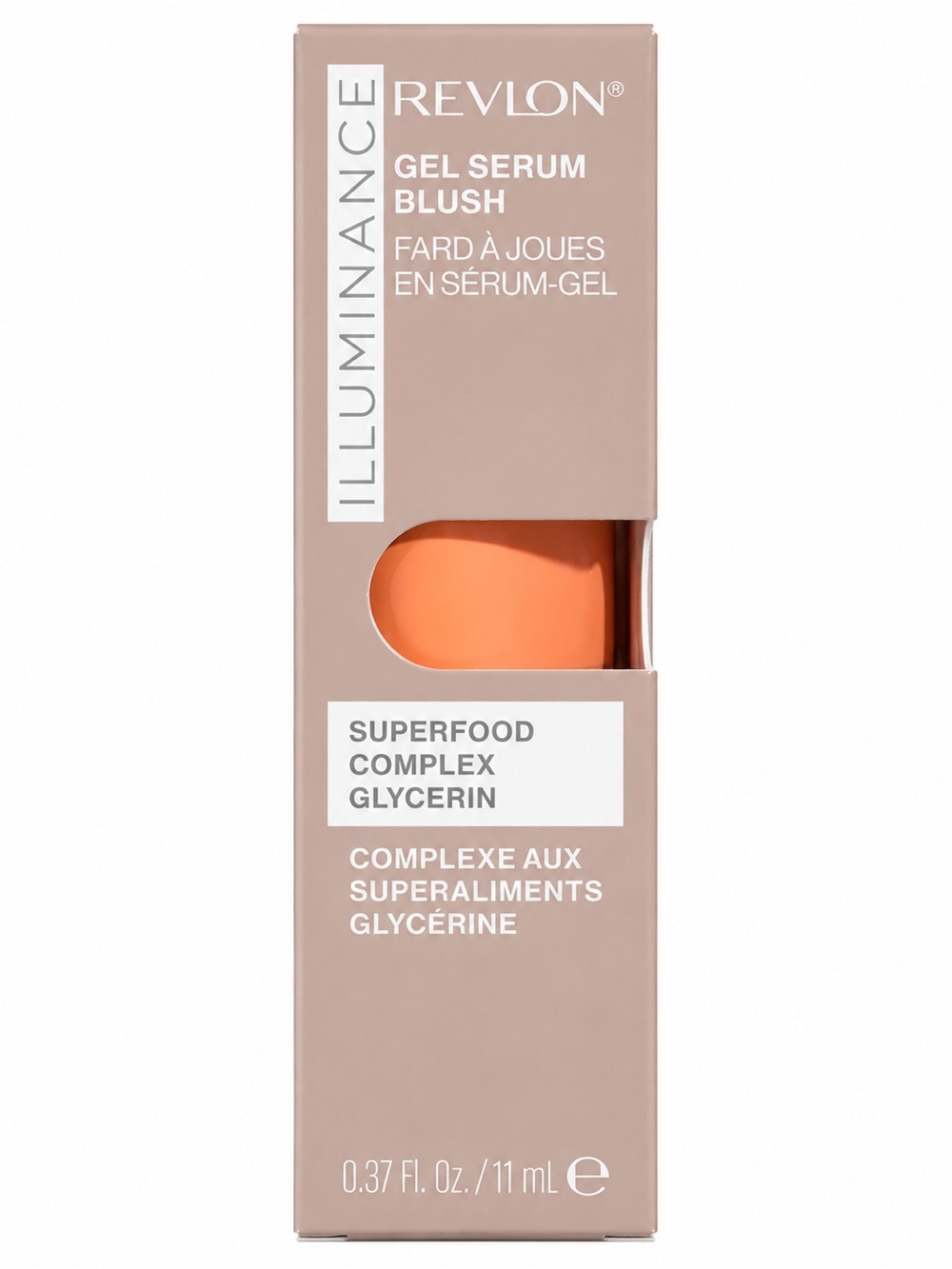 Revlon Illuminance Discontinued Gel Serum Blush — 130 Beaming Coral